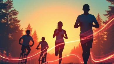 Wie regelmäßige Bewegung den Blutdruck reguliert