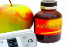 Blutdruck schnell senken mit Apfelessig