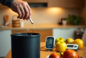 Blutdruck senken durch Entzug