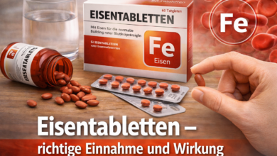 Eisentabletten – richtige Einnahme und Wirkung