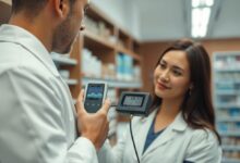 Blutdruckmessen in der Apotheke