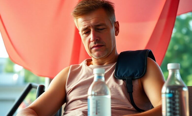 Hitze für Menschen mit hohem Blutdruck gefährlich