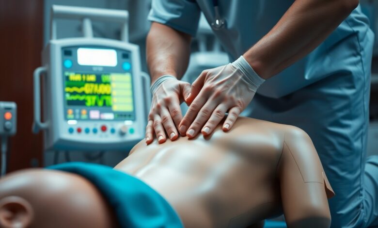 Reanimation: Wie gelingt eine Herzdruckmassage?